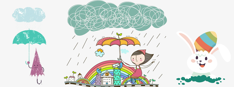 哗啦哗啦下雨了