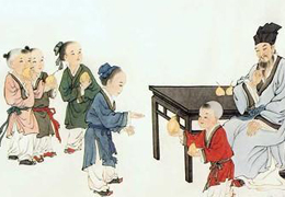 孔融让梨