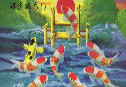 小鲤鱼跳龙门